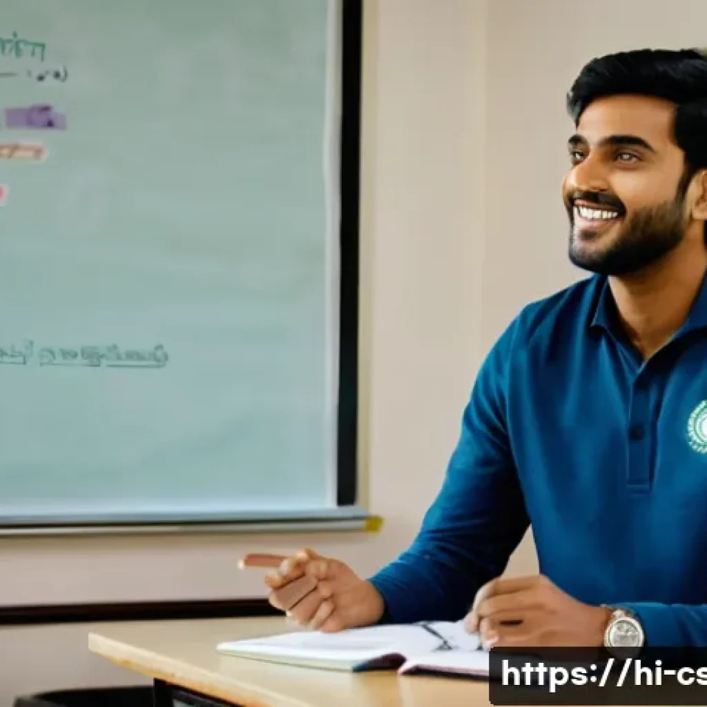 자기주도학습코치의 실전 상담 기법 - A detailed coaching session scene featuring an Indian male coach and a Hindi-speaking student in a m...